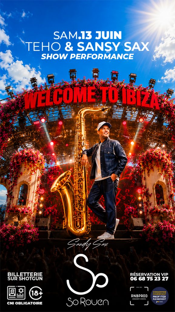 WELCOME TO IBIZA X SANDY SA